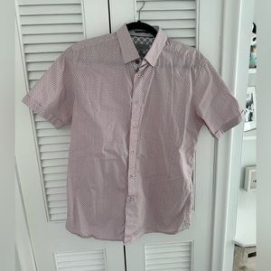 Ted Baker short sleeve button down shirt